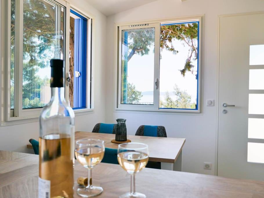 Maisonnette Avec Vue Sur La Mer Exceptionnelle Carqueiranne Luaran gambar