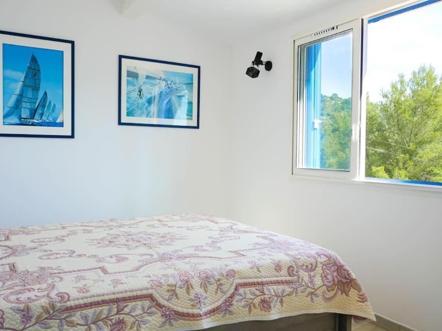 Maisonnette Avec Vue Sur La Mer Exceptionnelle Carqueiranne Luaran gambar