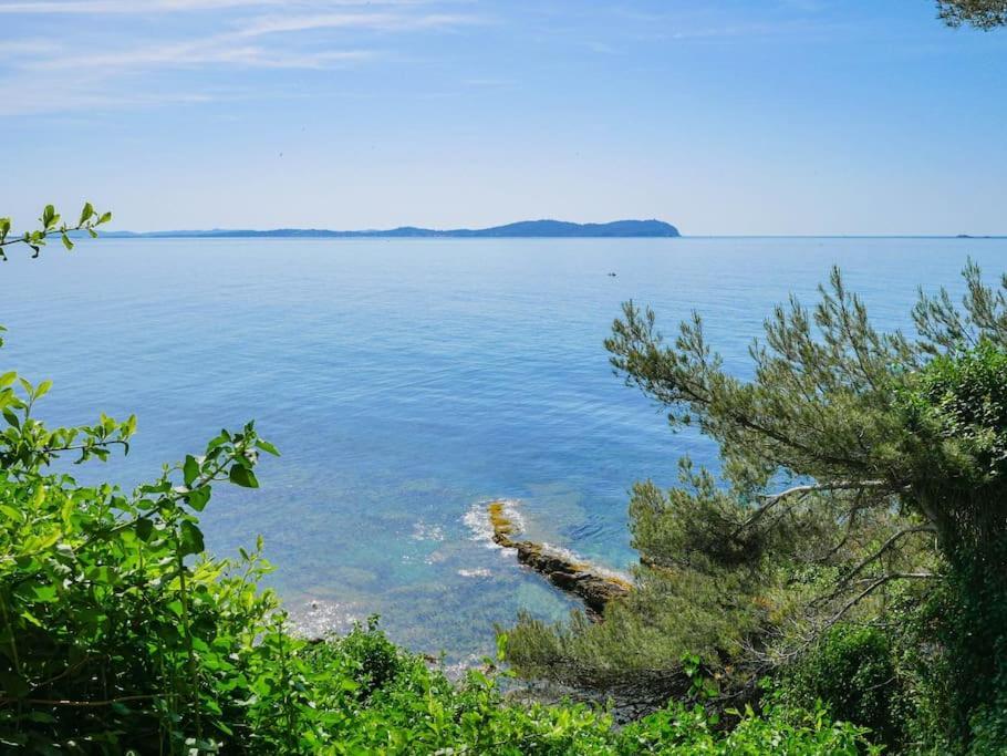 Maisonnette Avec Vue Sur La Mer Exceptionnelle Carqueiranne Luaran gambar